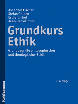 cover image of Grundkurs Ethik